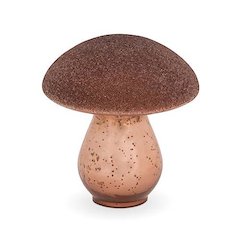 Beaded Top Forest Glass Mushroom, Medium