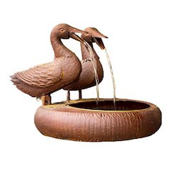 Folk Art Duck Fountain