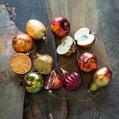 Christmas Fruit Ornaments  Sets