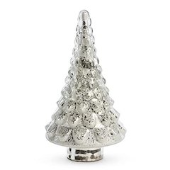 Icy Glass Tabletop Fir Tree Large