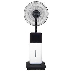 CoolZone by SUNHEAT CZ500 Ultrasonic Dry Misting Fan with Bluetooth Technology