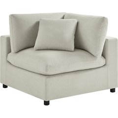 Casella Corner Wedge Chair - Beige