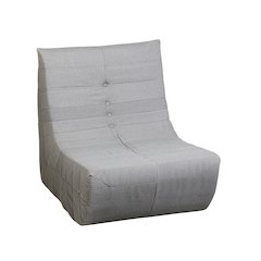 Gray Compressed Foam Chair