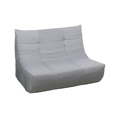 Gray Compressed Foam Sofa