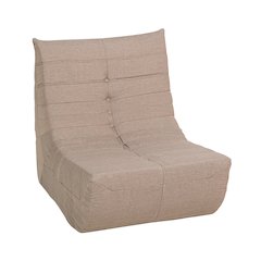 5 Piece Brown Compressed Foam Loveseat Sofa Chairs and Table Set