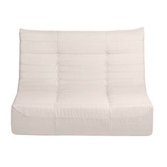Beige Compressed Foam Sofa