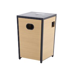 Square Outdoor Propane Gas Fire Pit Table: Style and Warmth