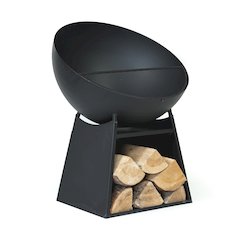 30 Inch Round Outdoor Steel Wood Burning Fire Pit