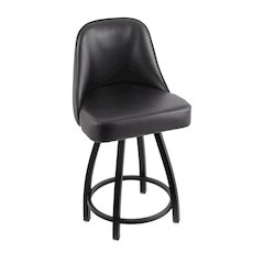 Logo Grizzly North Dakota (Hockey) Swivel Counter Stool