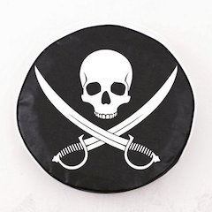 Jolly Roger (Clean) Tire Cover