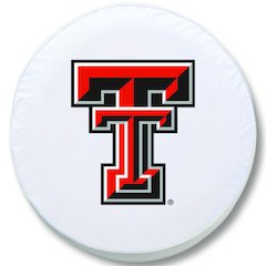 28 1/2 x 8 Texas Tech Tire Cover