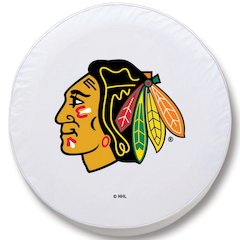 33 x 12.5 Chicago Blackhawks Tire Cover
