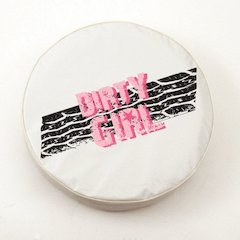 Dirty Girl (Tread) Tire Cover
