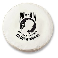 32 1/4 x 12 POW/MIA Tire Cover