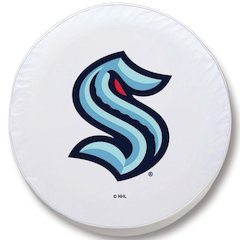 Seattle Kraken Tire Cover TCYSeaKrkWT