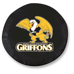 33 x 12.5 Missouri Western State Tire Cover