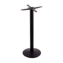214 Black Cast Iron Bar Height Base with 16" Dia. Round Foot