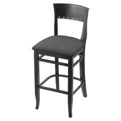 3160 30" Bar Stool with Black Finish and Canter Storm Seat