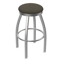 802 Misha Stainless Steel 30" Swivel Bar Stool with Graph Chalice Seat