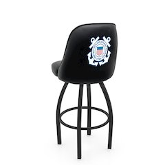 Logo Grizzly U.S. Coast Guard Swivel Bar Stool