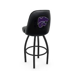 Logo Grizzly Kansas State Swivel Bar Stool