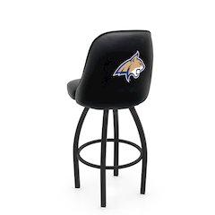 Logo Grizzly Montana State Swivel Bar Stool