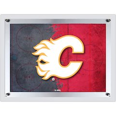 Calgary Flames 14.5" x 12" Backlit LED Sign