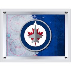 Winnipeg Jets 14.5" x 12" Backlit LED Sign