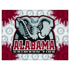 Alabama 24" x 32" Officially Licensed Logo Canvas