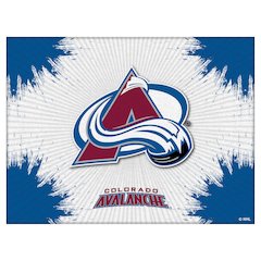 Colorado Avalanche 24" x 32" Officially Licensed Logo Canvas