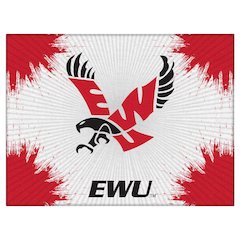 Eastern Washington 24" x 32" Officially Licensed Logo Canvas