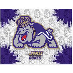 James Madison 24" x 32" Officially Licensed Logo Canvas