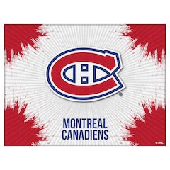 Montreal Canadiens 24" x 32" Officially Licensed Logo Canvas