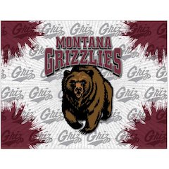 Montana 24" x 32" Officially Licensed Logo Canvas
