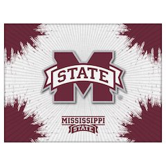 Mississippi State 24" x 32" Officially Licensed Logo Canvas