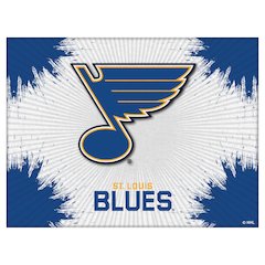 St Louis Blues 24" x 32" Officially Licensed Logo Canvas