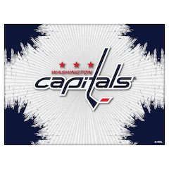 Washington Capitals 24" x 32" Officially Licensed Logo Canvas