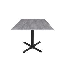 30" Tall OD211 Indoor/Outdoor All-Season Table with 36" x 36" Square Greystone Top