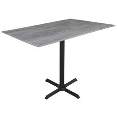 42" Tall OD211 Indoor/Outdoor All-Season Table with 32" x 48" Greystone Top