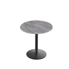 30" Tall OD214 Indoor/Outdoor All-Season Table with 36" Greystone Top