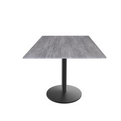 30" Tall OD214 Indoor/Outdoor All-Season Table with 36" x 36" Square Greystone Top