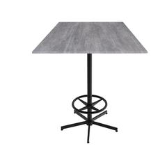 42" Tall OD216 Indoor/Outdoor All-Season Table with 36" x 36" Square Greystone Top
