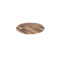 36" Diameter Rustic, Indoor/Outdoor All-Season EuroSlim Table Top