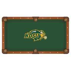 North Dakota State University 8' Pool Table with a Chardonnay Finish