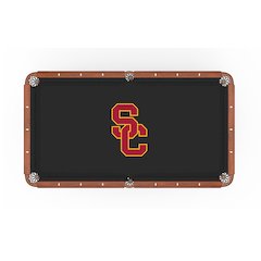 University of Southern California 8' Pool Table with a Nav Finish