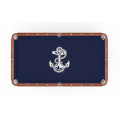 US Naval Academy 8' Pool Table with a Chardonnay Finish