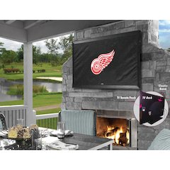 Detroit Red Wings TV Cover (TV sizes 40"-46") by Covers by HBS