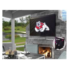 Fresno State TV Cover (TV sizes 40"-46") by Covers by HBS