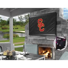 USC Trojans TV Cover (TV sizes 40"-46") by Covers by HBS