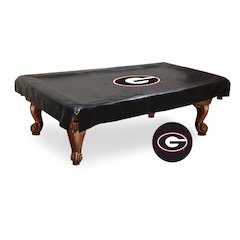 Georgia "G" Billiard Table Cover